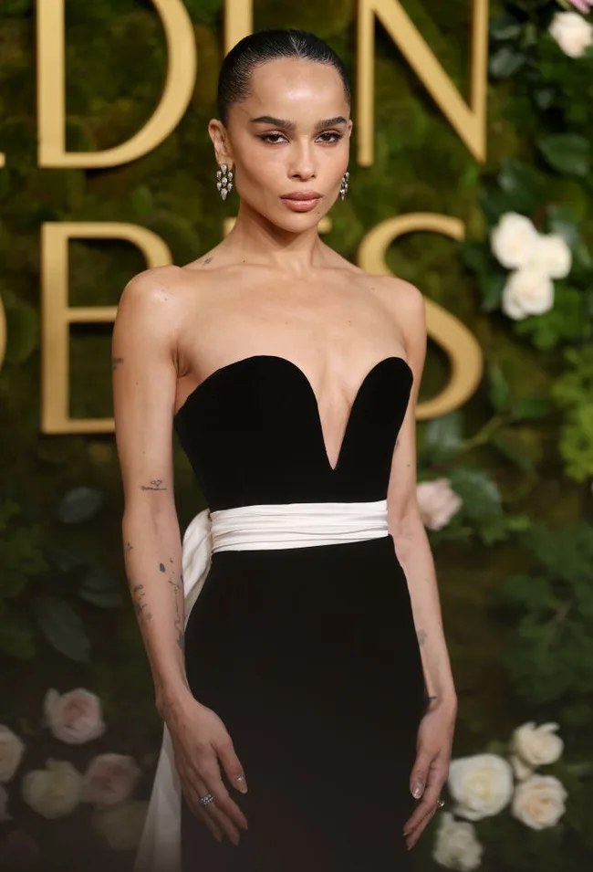 Zo&euml; Kravitz attends the 82nd Annual Golden Globe Awards