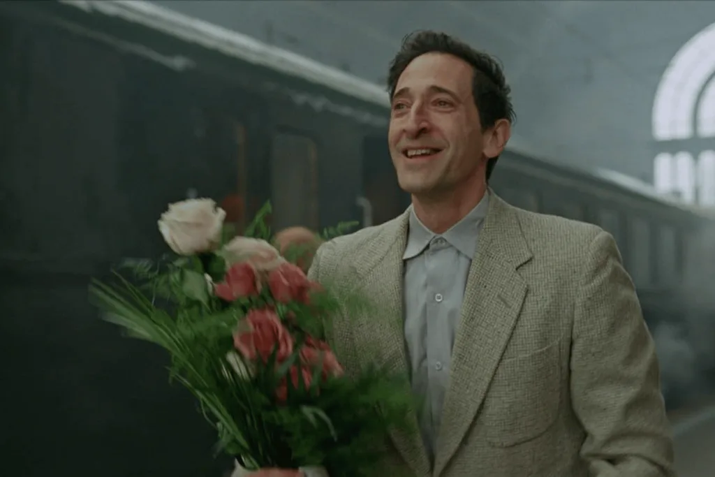 Adrien Brody in The Brutalist