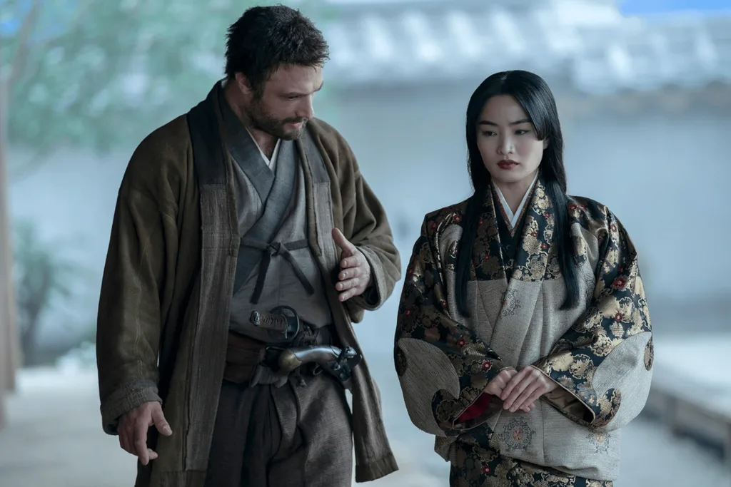 Anna Sawai in Shogun.