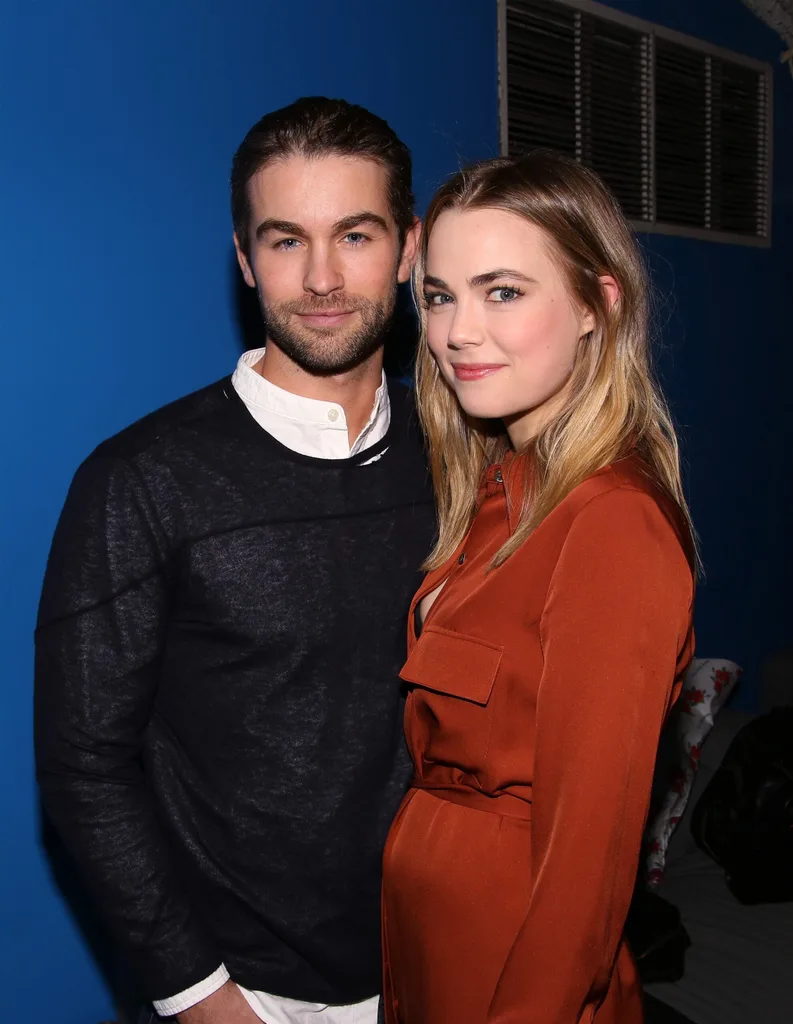 Chace Crawford and Rebecca Rittenhouse attend the Off-Broadway Opening Night performance of 'Boy' at Keen Company at the Clurman Theatre on March 10, 2016 in New York City.