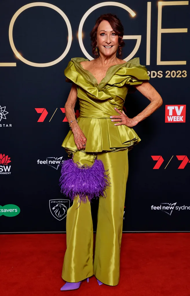 SYDNEY, AUSTRALIA - JULY 30: Lynne McGranger attends the 63rd TV WEEK Logie Awards at The Star, Sydney on July 30, 2023 in Sydney, Australia. (Photo by Sam Tabone/Getty Images)