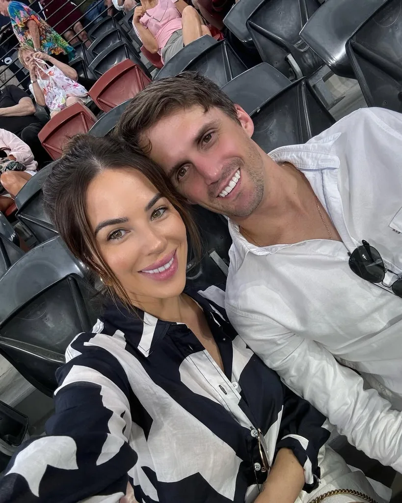 KC Osborne and partner Blake