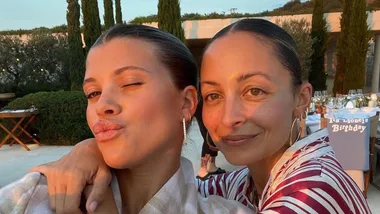 Sophie and Nicole Richie