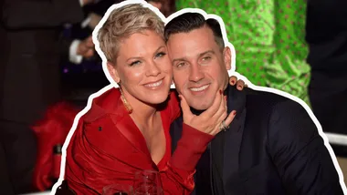 Pink and Carey Hart