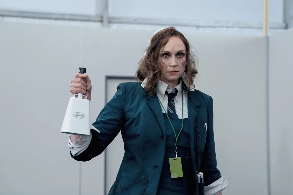 Gwendoline Christie as Lorne in Severance Season 2