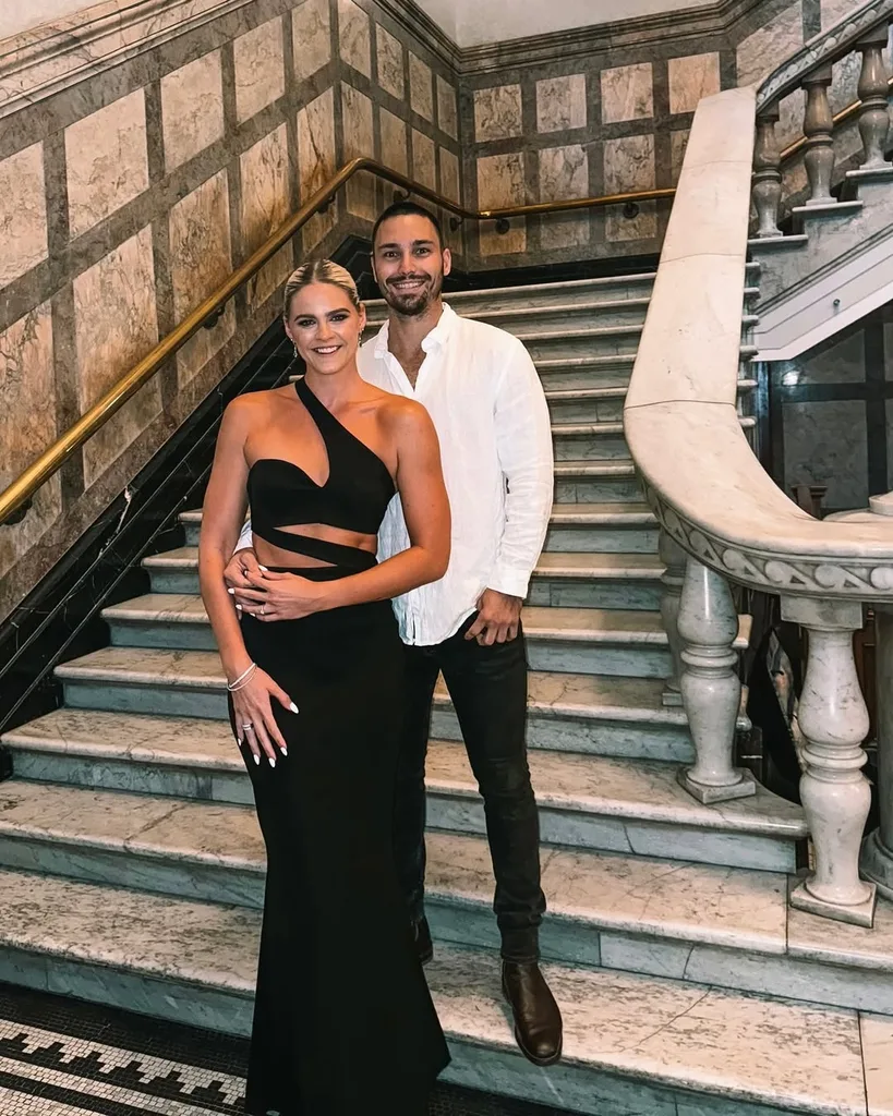 Shayna Jack and fiancé Joel