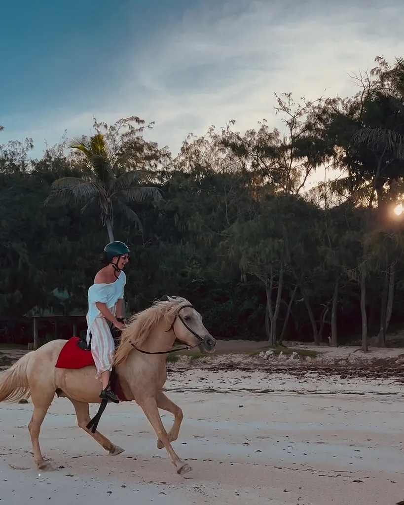 Isabelle Silbury Horseriding in Fiji