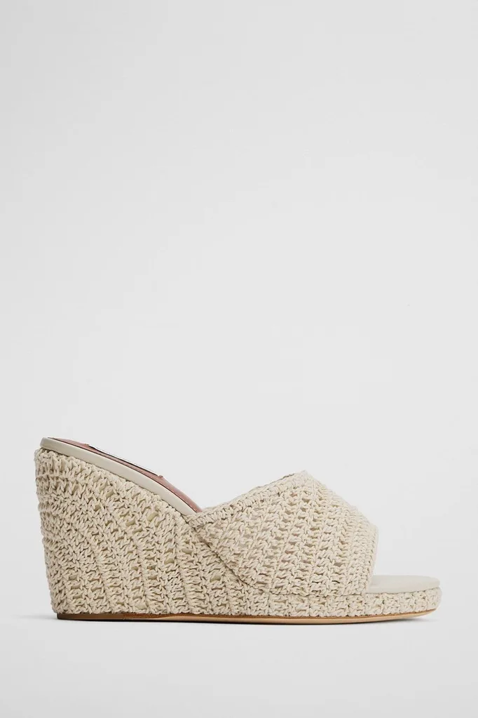 Country Road crochet Lauren heels