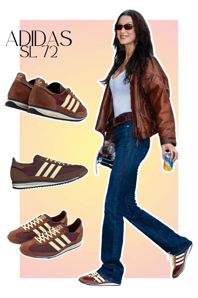 bella hadid sl72 sneakers