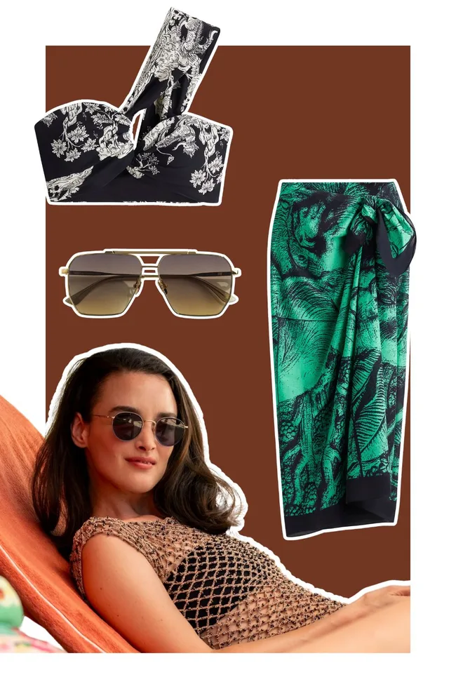 Chloe played by Charlotte Le Bon in The White Lotus season 3