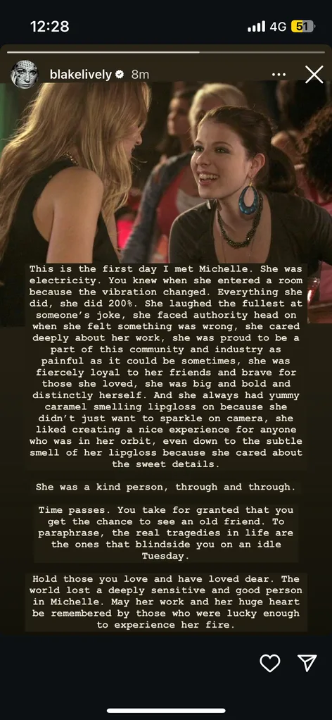 Blake Lively michelle tribute