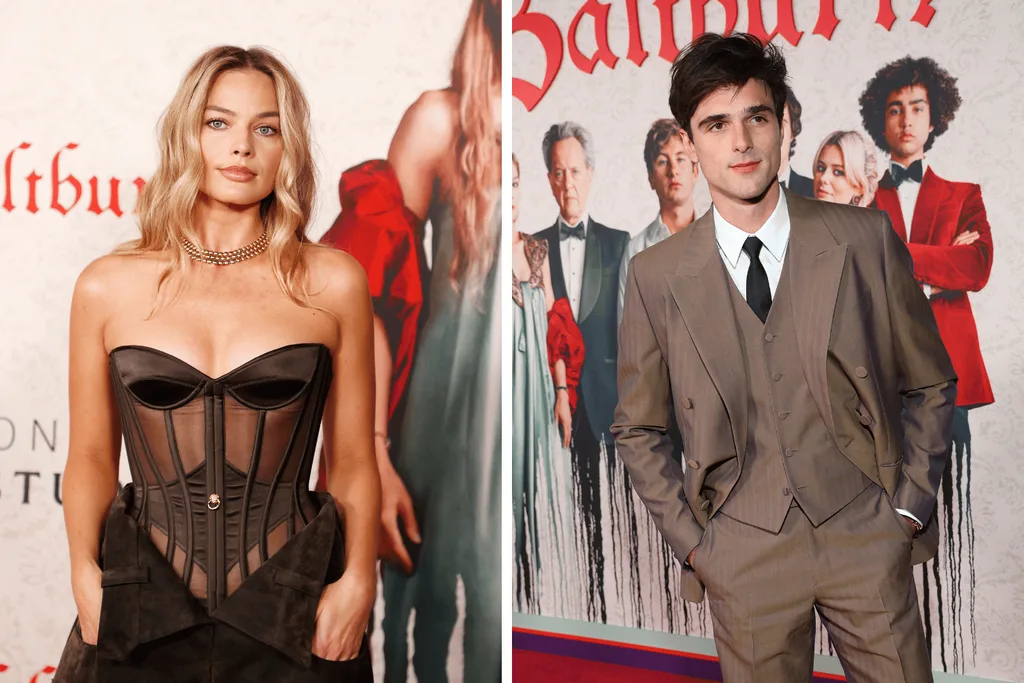 Margot robbie and Jacob Elordi