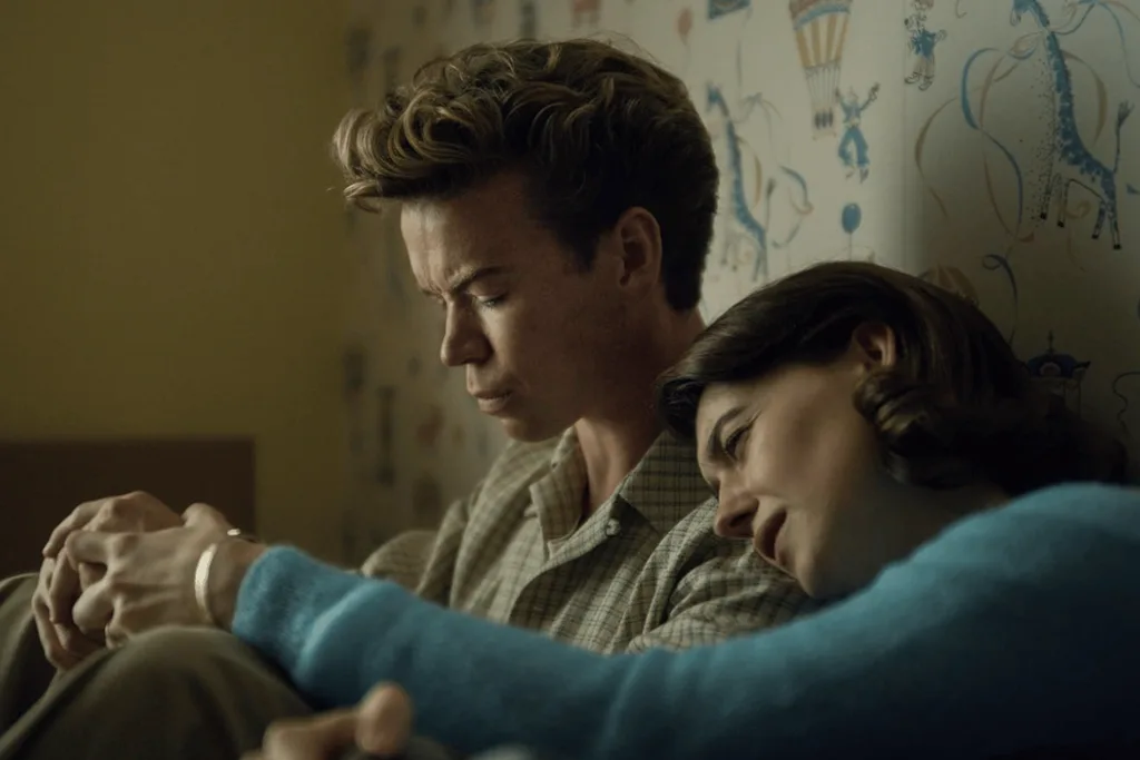 Will Poulter and Daisy Edgar Jones in On Swift Horses