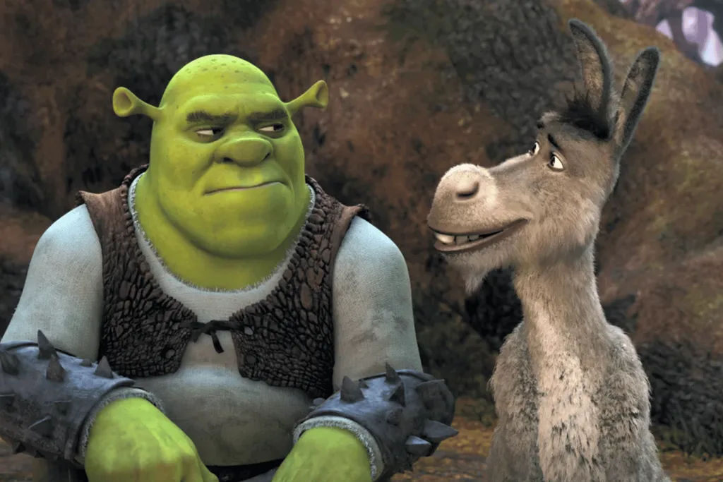 Shrek and Donkey