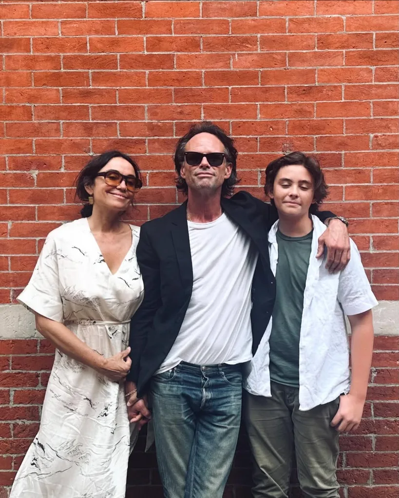 Walton Goggins wife and son