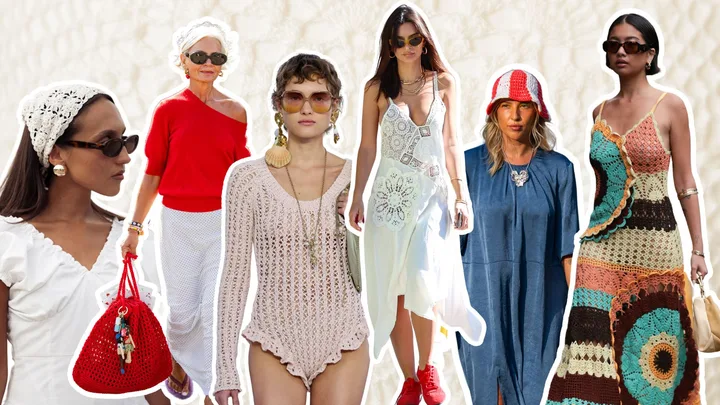 Celebrities and Street Style stars wearing crochet