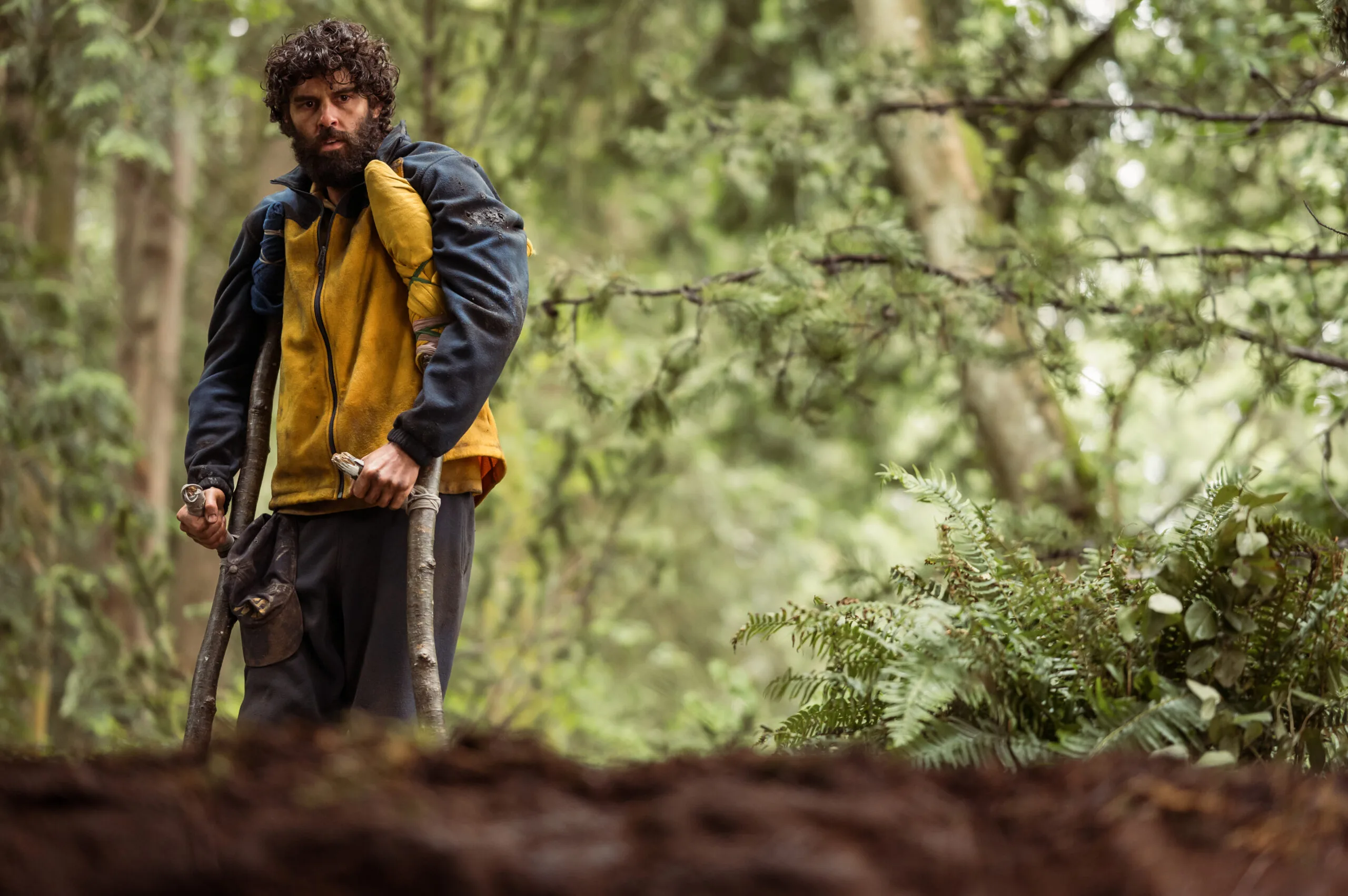 Steven Krueger as Ben Scott in Yellowjackets, episode 2, season 3, streaming on Paramount+ 