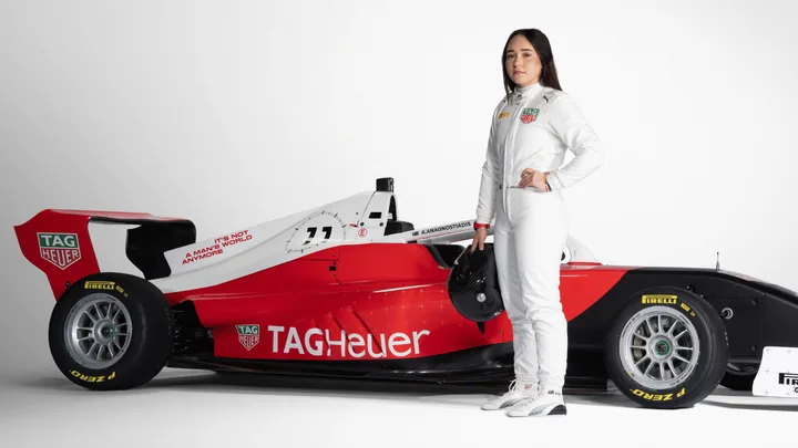 Girl on the grid: Australian Aiva Anagnostiadis on her journey to F1 Academy