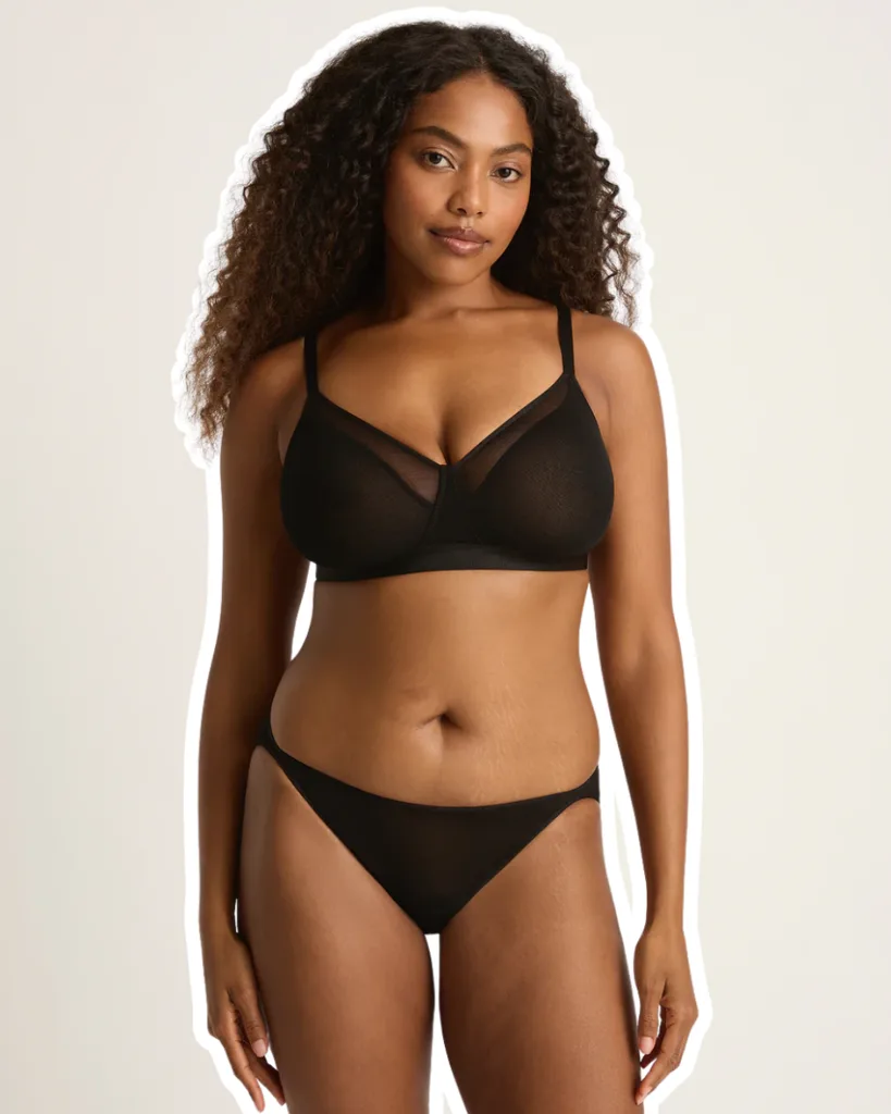 FreeMesh Full Bust Wireless Bra