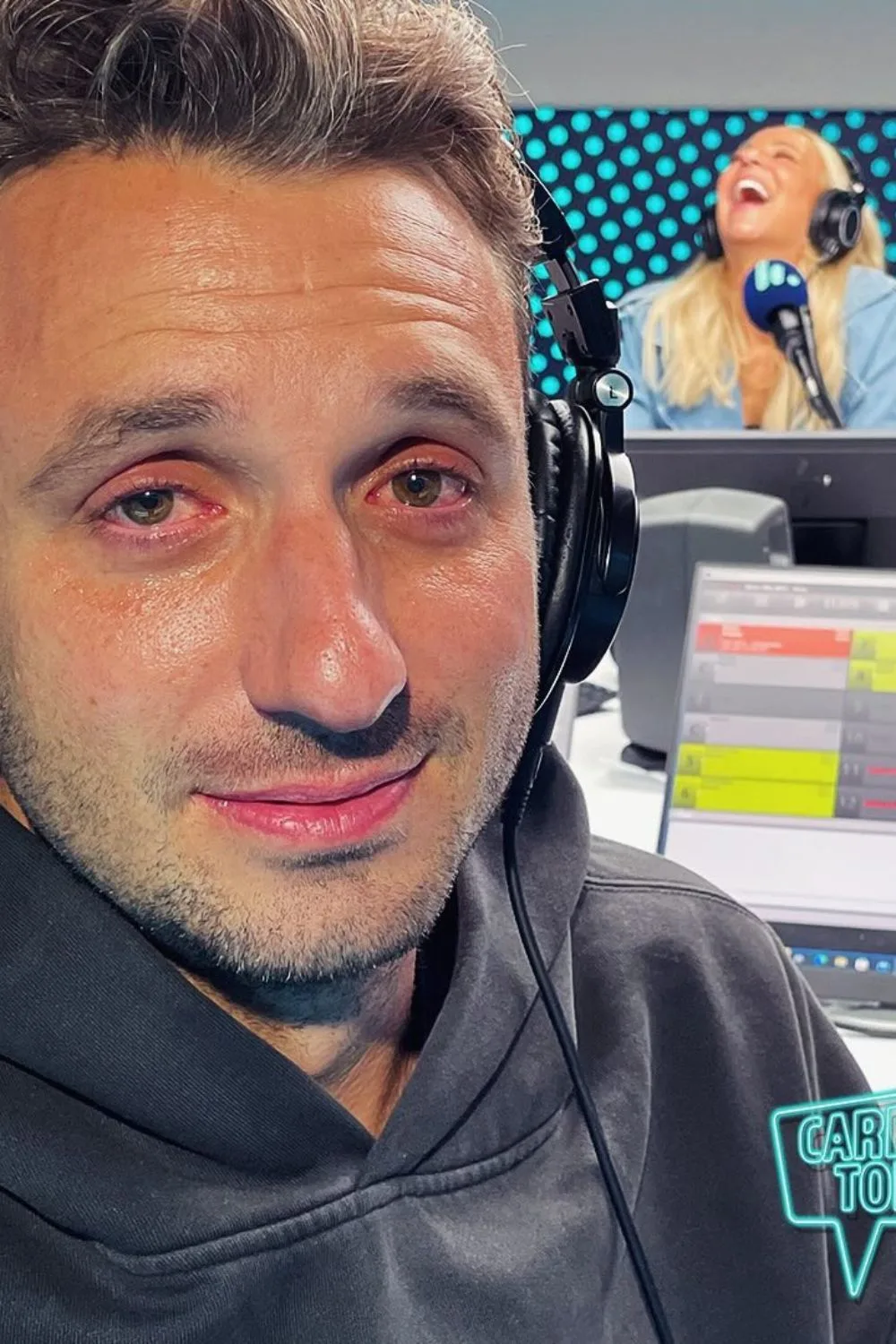 Tommy Little crying