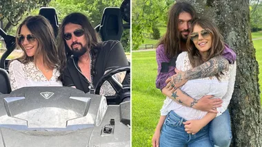 Liz Hurley and Billy Ray Cyrus