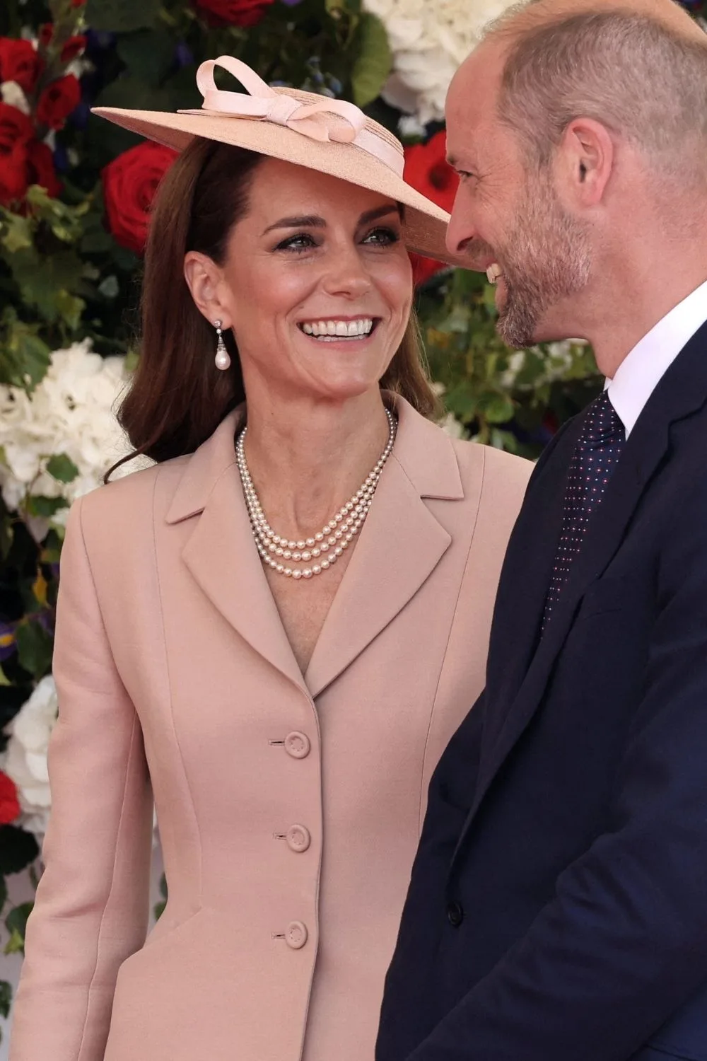 The prince and princess of wales