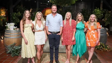 Farmer Corey and 5 women