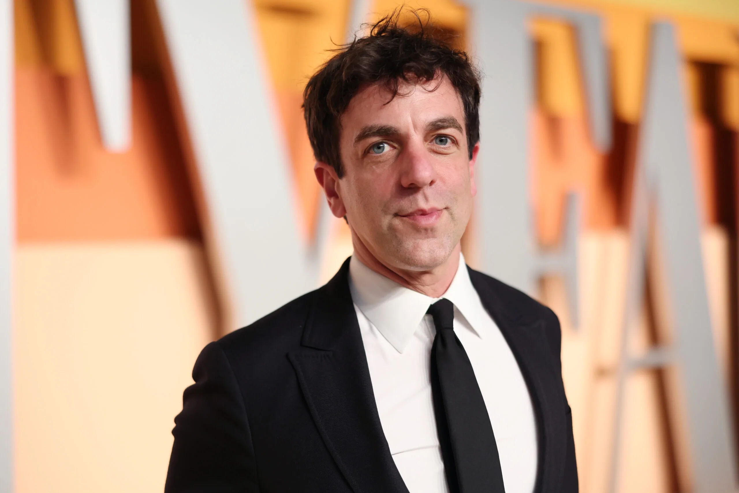  B. J. Novak attends the 2025 Vanity Fair Oscar Party 