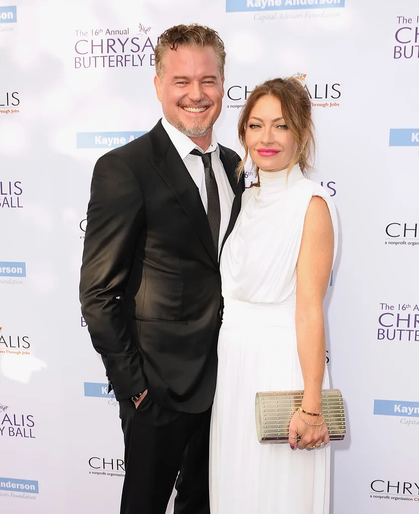 Actor Eric Dane and actress Rebecca Gayheart attend the 16th annual Chrysalis Butterfly Ball on June 3, 2017 in Brentwood, California.