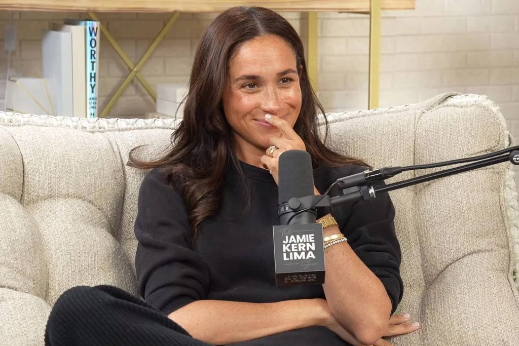 Meghan Markle appears on a podcast
