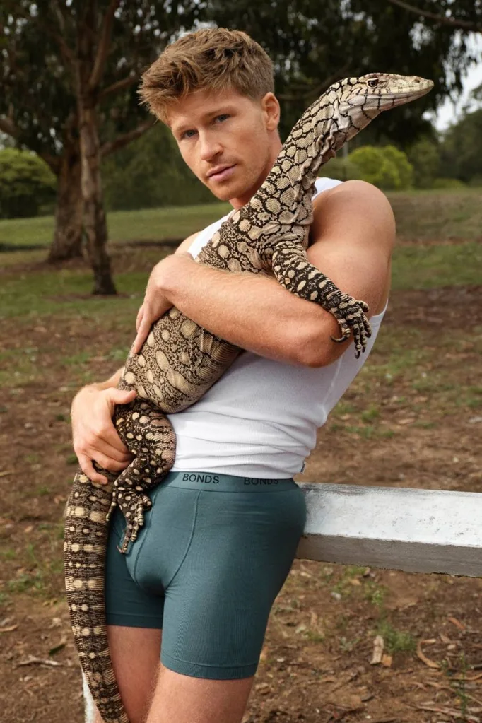 Rob Irwin Bonds photoshoot