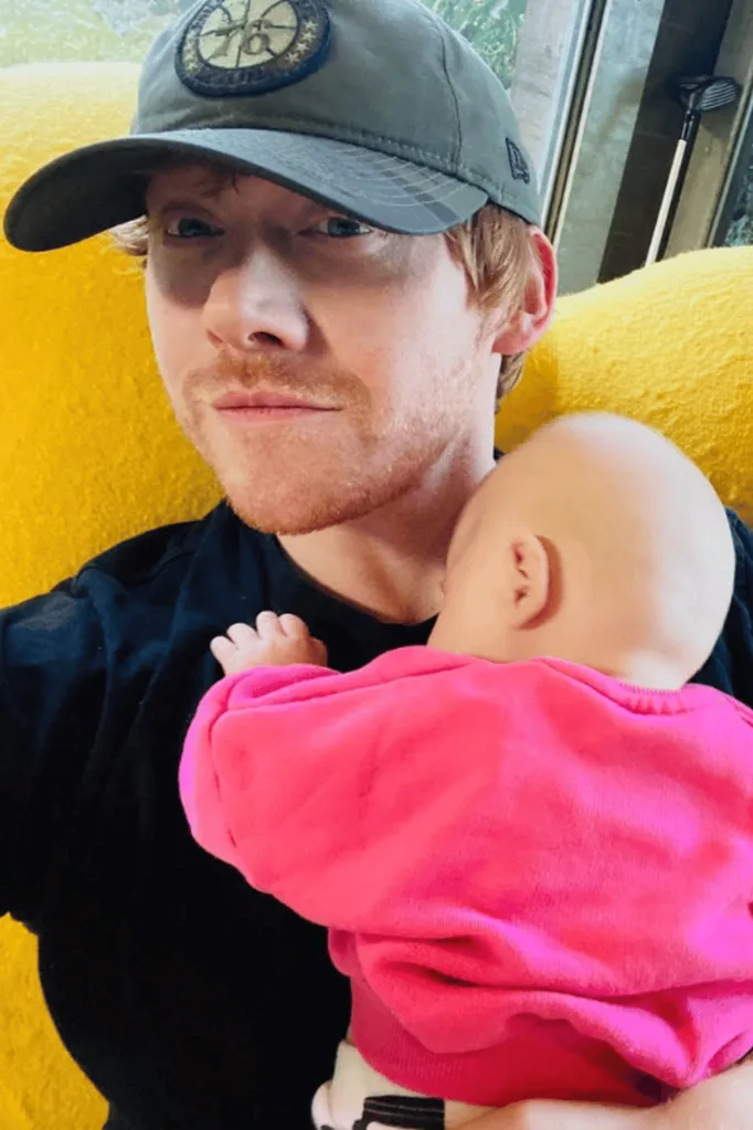 Rupert Grint Georgia Groome baby