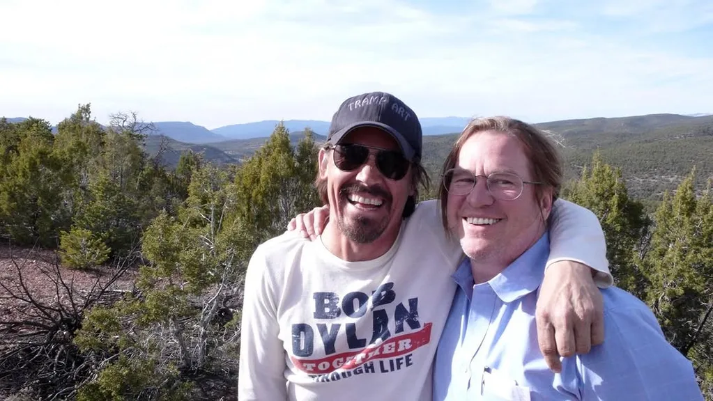 Josh Brolin and Val Kilmer