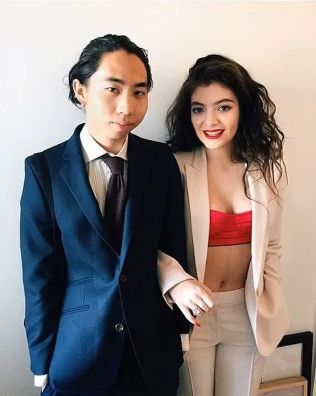Lorde and James Lowe