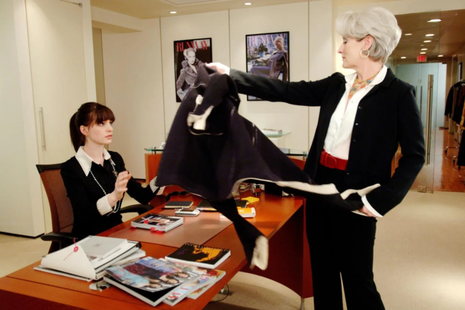 anne hathaway and meryl streep