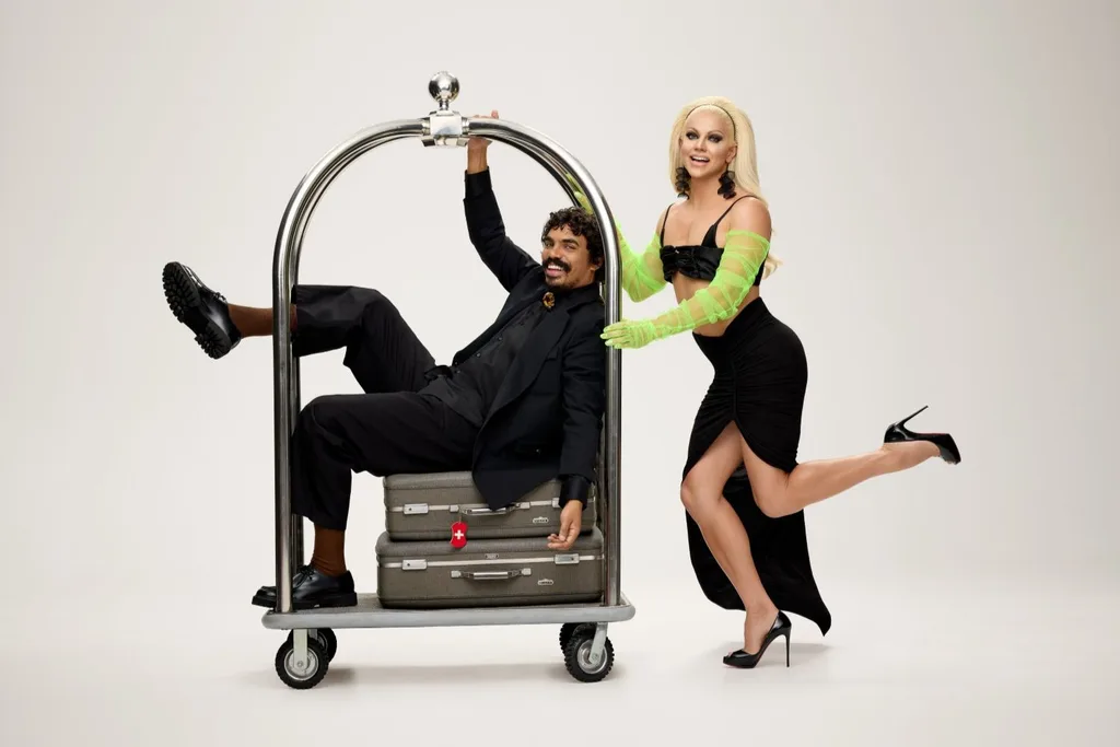 Eurovision Tony Armstrong Courtney Act