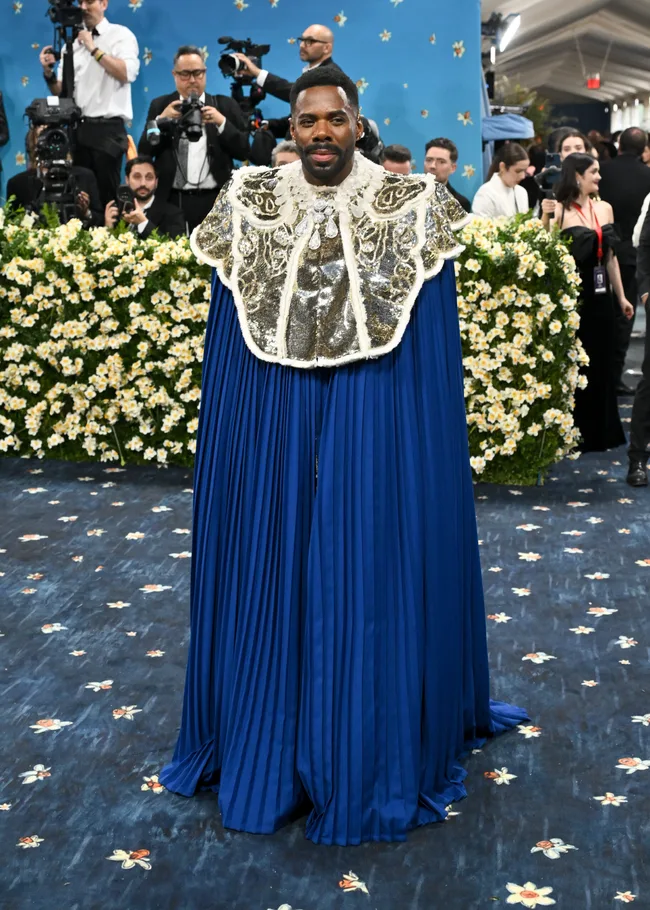 Colman Domingo at The 2025 Met Gala Celebrating "Superfine: Tailoring Black Style" held at the Metropolitan Museum of Art on May 05, 2025 in New York, New York.