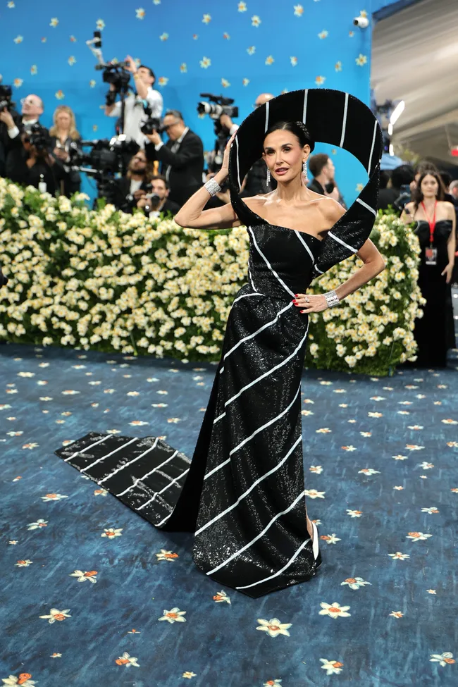 Demi Moore at 2025 Met Gala
