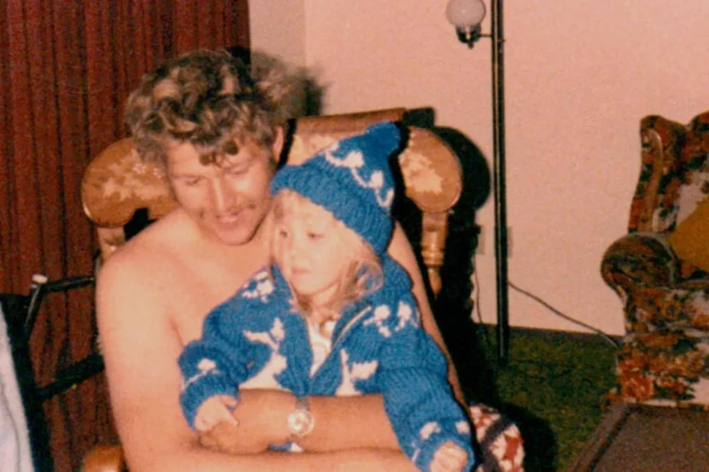 Melissa with her father Keith Jesperson