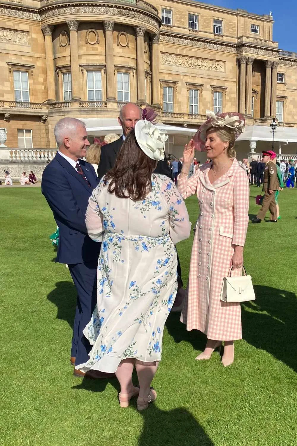 WHO's royal reporter Kylie Walters meets Sophie, Duchess of Edinburgh at a royal garden party