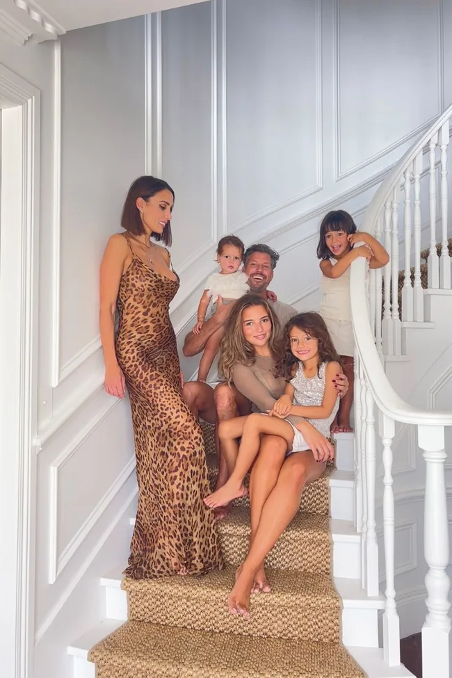 Australian reality tv couple sam wood and snezana and their kids