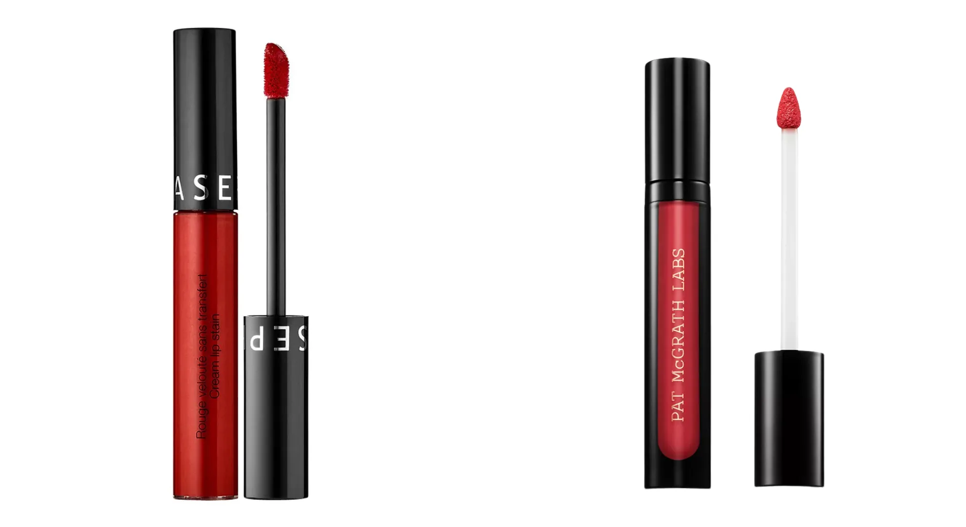 Sephora and Pat McGrath lip stains - a favourite makeup product of celebrity, Taylor Swift.