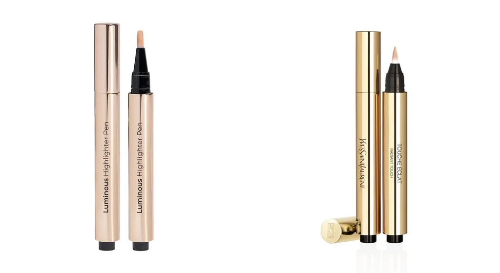MCO Beauty and YSL concealer - a celebrity makeup favourite.