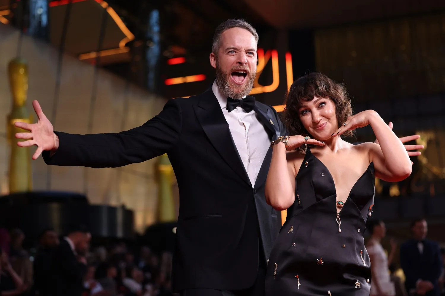 Hamish Blake and Zoe Foster Blake