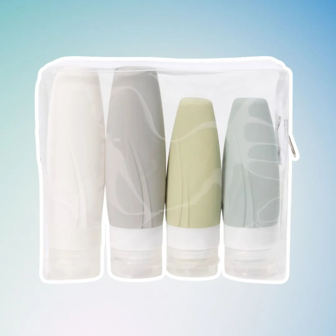 big w travel bottle set