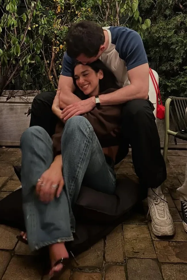 dua lipa callum turner instagram post