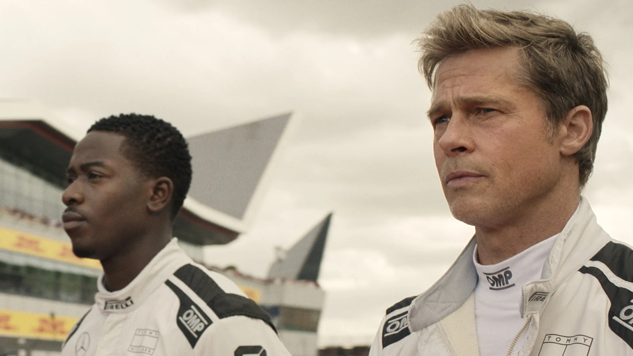 brad pitt in his formula 1 movie, f1