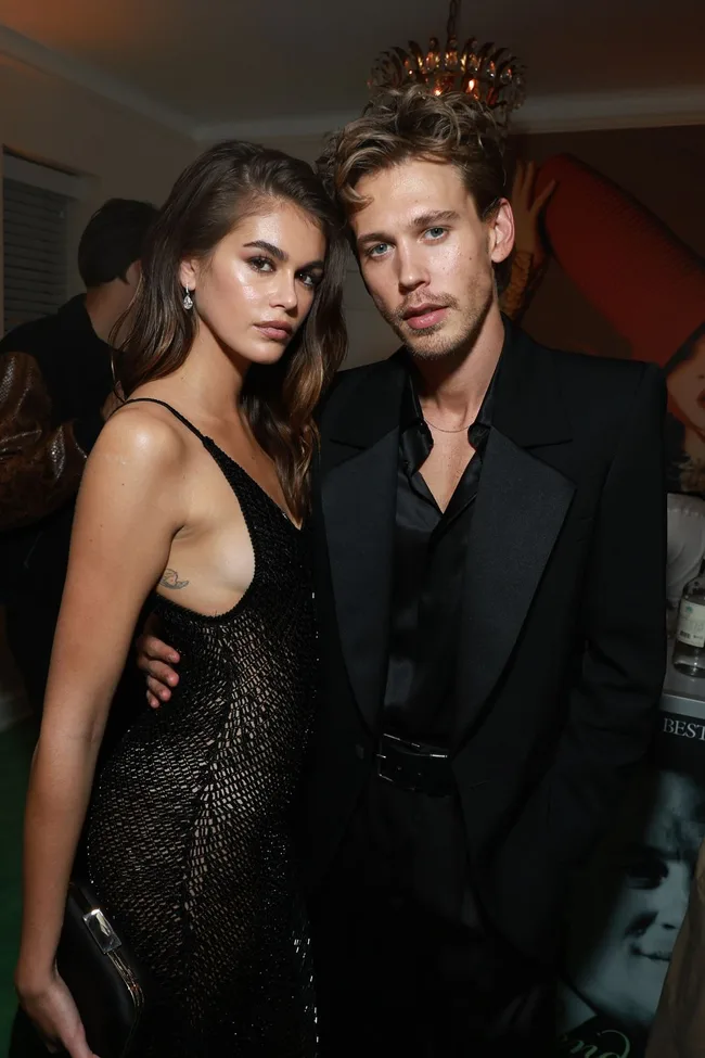 Kaia Kerber and Austin Butler