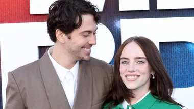 Billie Eilish and Nat Wolff made their relationship red carpet official at the 'Billie Eilish—Hit Me Hard and Soft: The Tour (Live in 3D)' LA premiere. Credit: Getty.