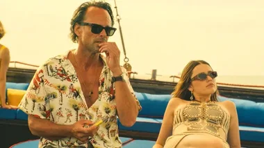 White Lotus stars Aimee Lou Wood and Walton Goggins finally address their feud